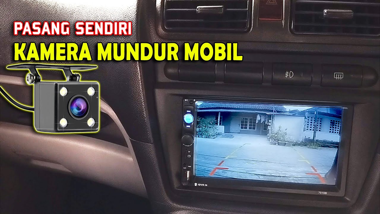 Pasang Kamera Mundur Di Mobil | Kamera Parkir Mobil