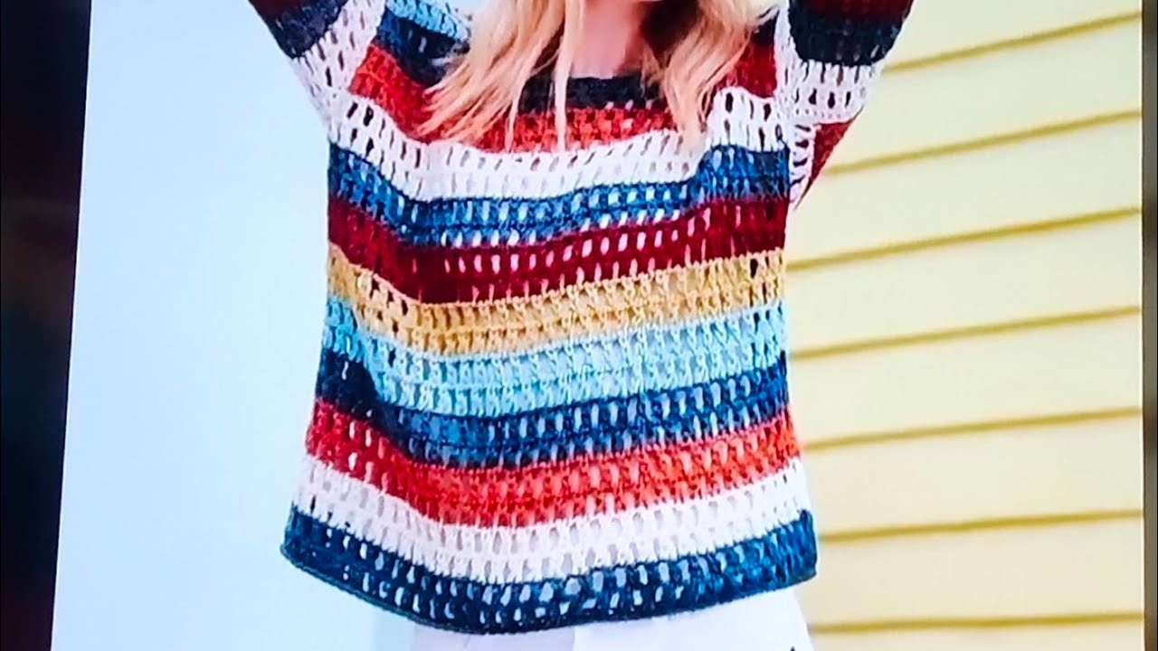 เสื้อถักโครเชต์กับบุบผาพารวย