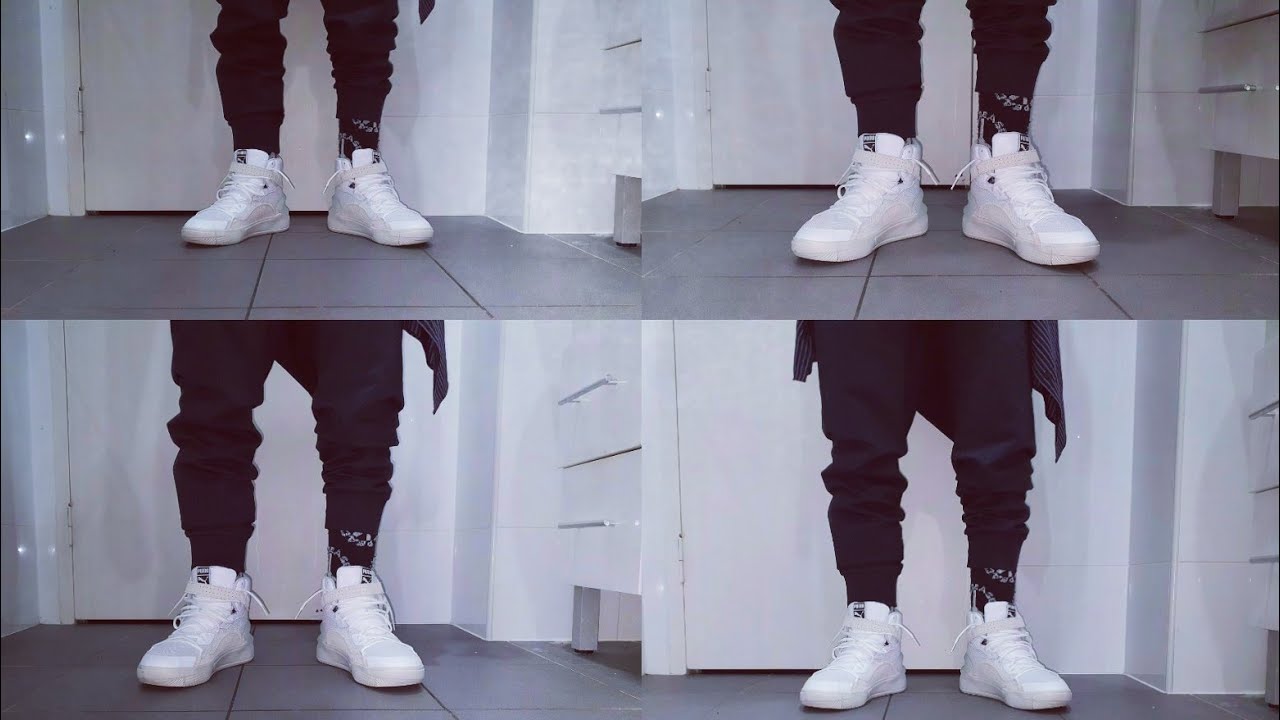 Puma SKY DREAMER Puma white on feet