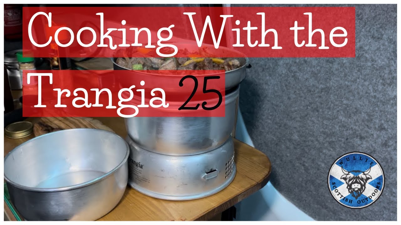 Cooking in  the van TRANGIA 25 #vanlife #trangia  #food