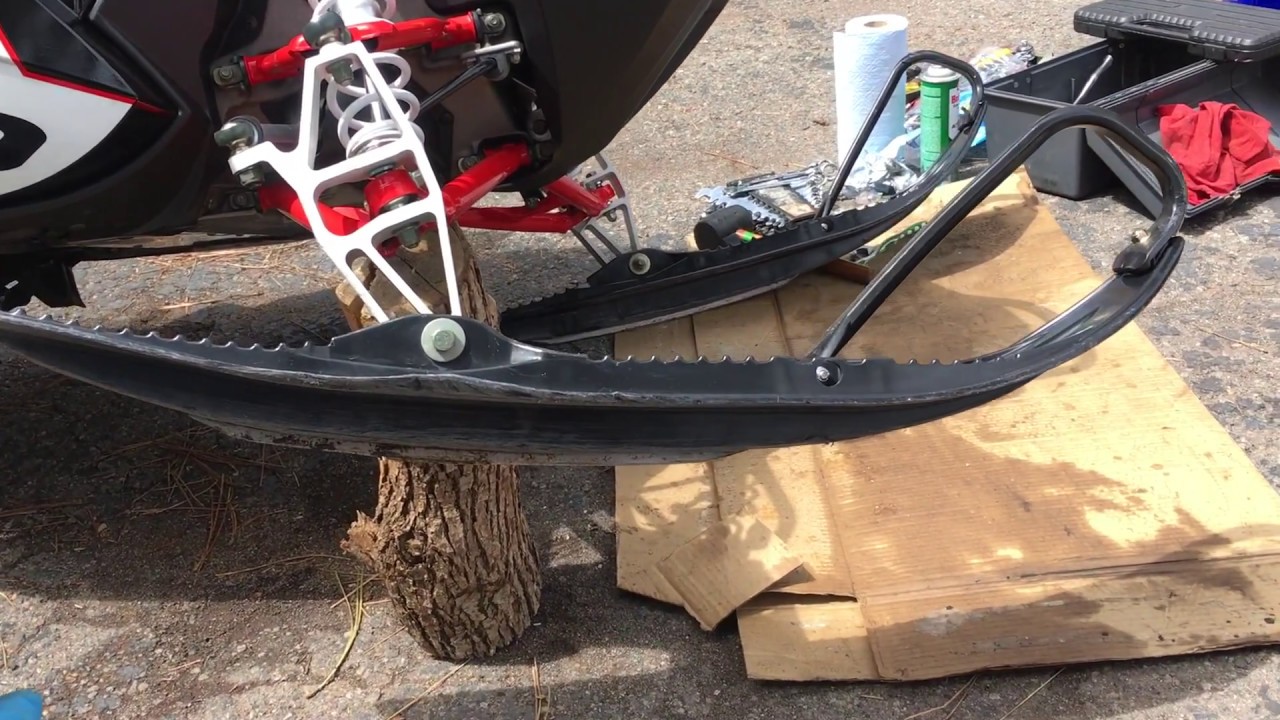 How To: Replace Rubber Ski Stop on Snowmobile