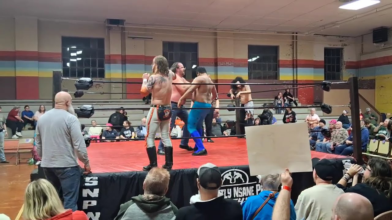 Snpw 2.14.25 tag team championship Whiskey Benders vs dice Patterson and Jesse jay