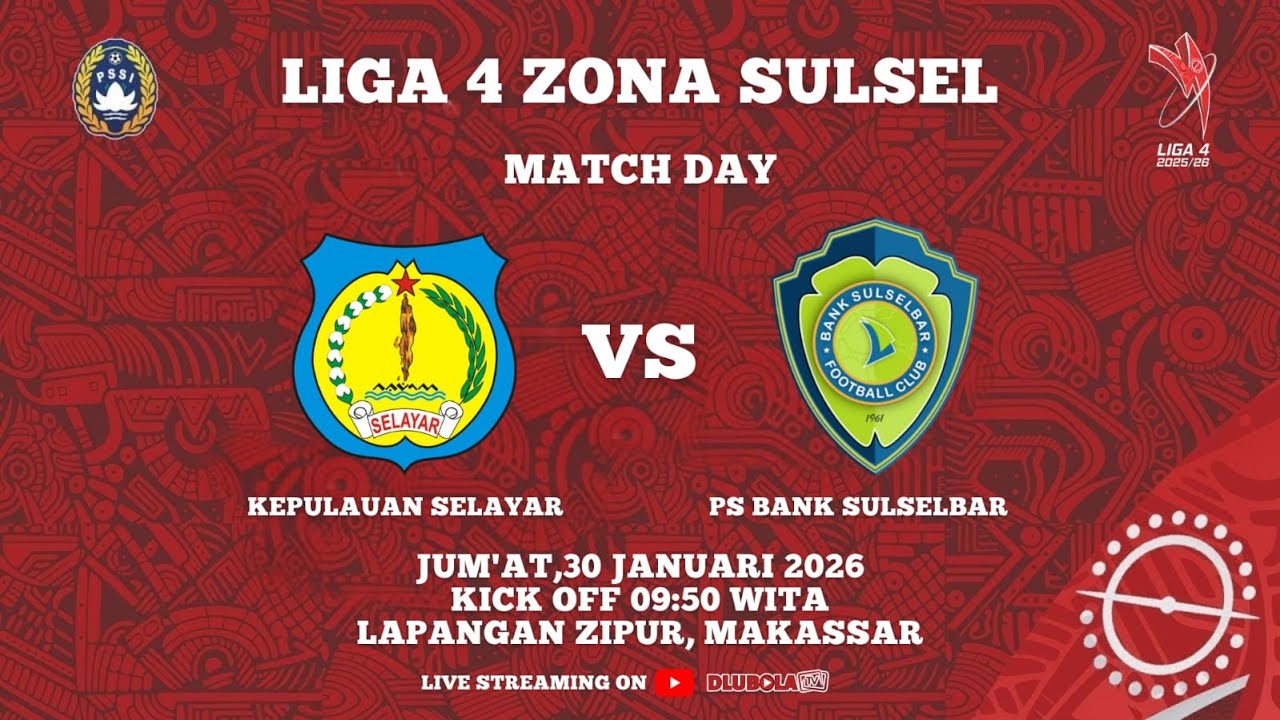LIGA 4 ZONA SULSEL 2026 || KEPULAUAN SELAYAR VS PS BANK SULSELBAR