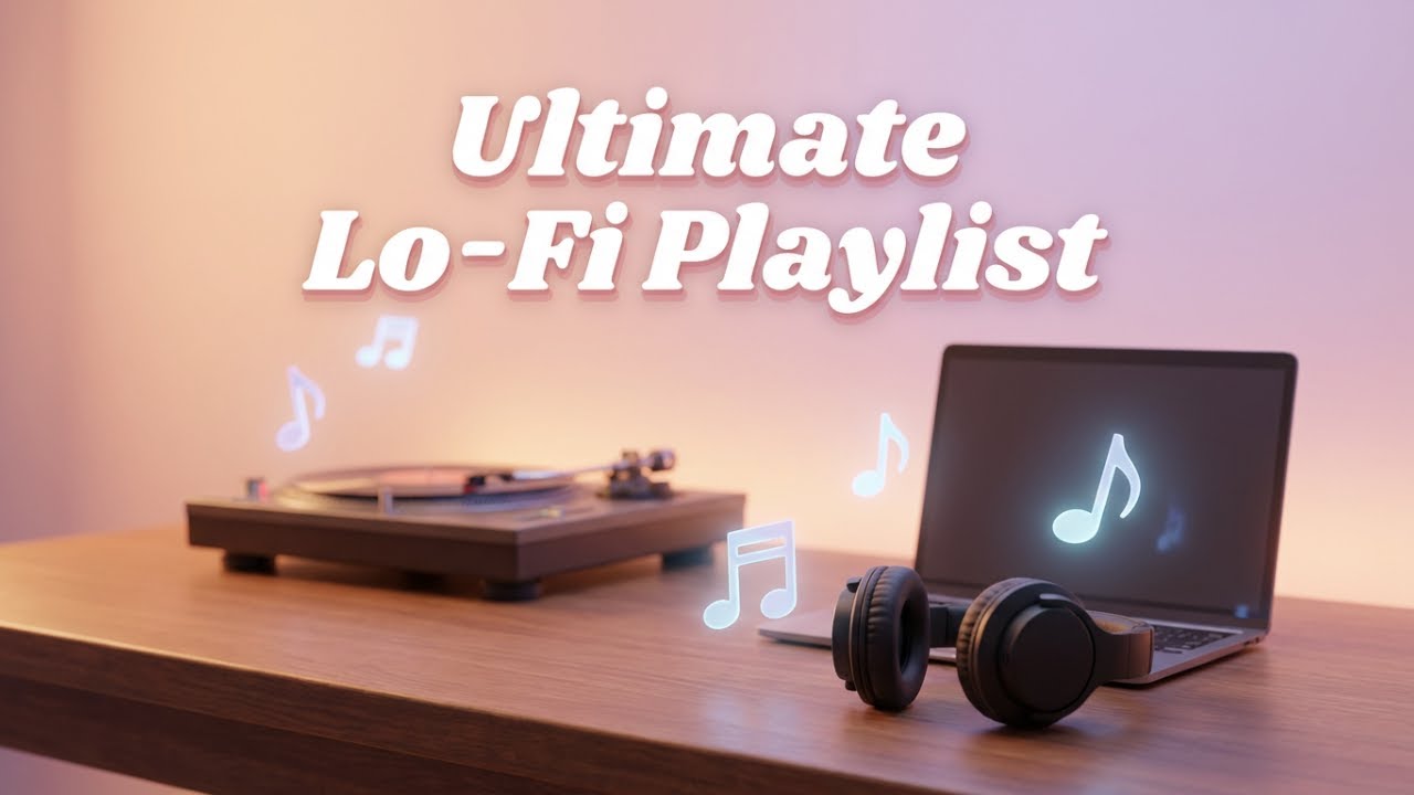 🎧 Ultimate Lo-Fi Chill Playlist | Relax, Study & Focus Vibes