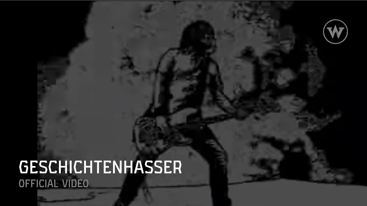 DER W (Stephan Weidner) -- Geschichtenhasser (Offizielles Video)