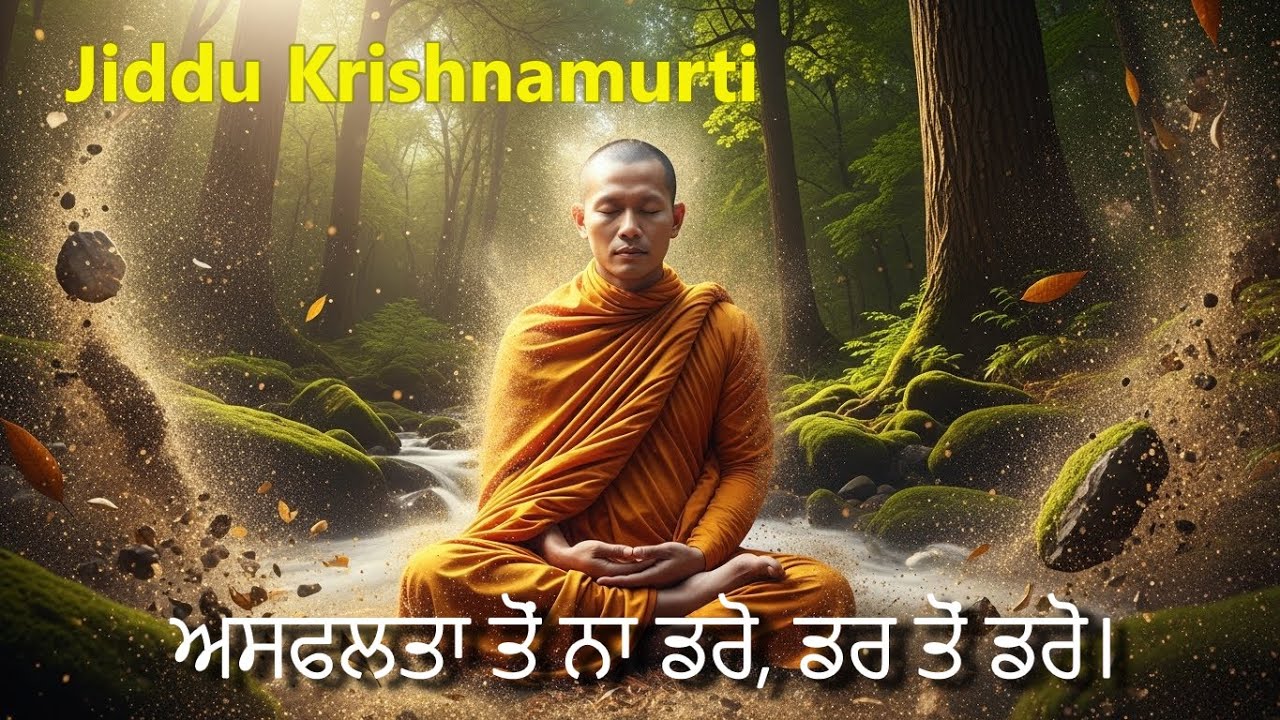 The SURPRISING TRUTH About Living Without Fear | J Krishnamurti | ਡਰ ਤੋਂ ਆਜ਼ਾਦੀ ਹੀ ਸੱਚੀ ਆਜ਼ਾਦੀ ਹੈ।