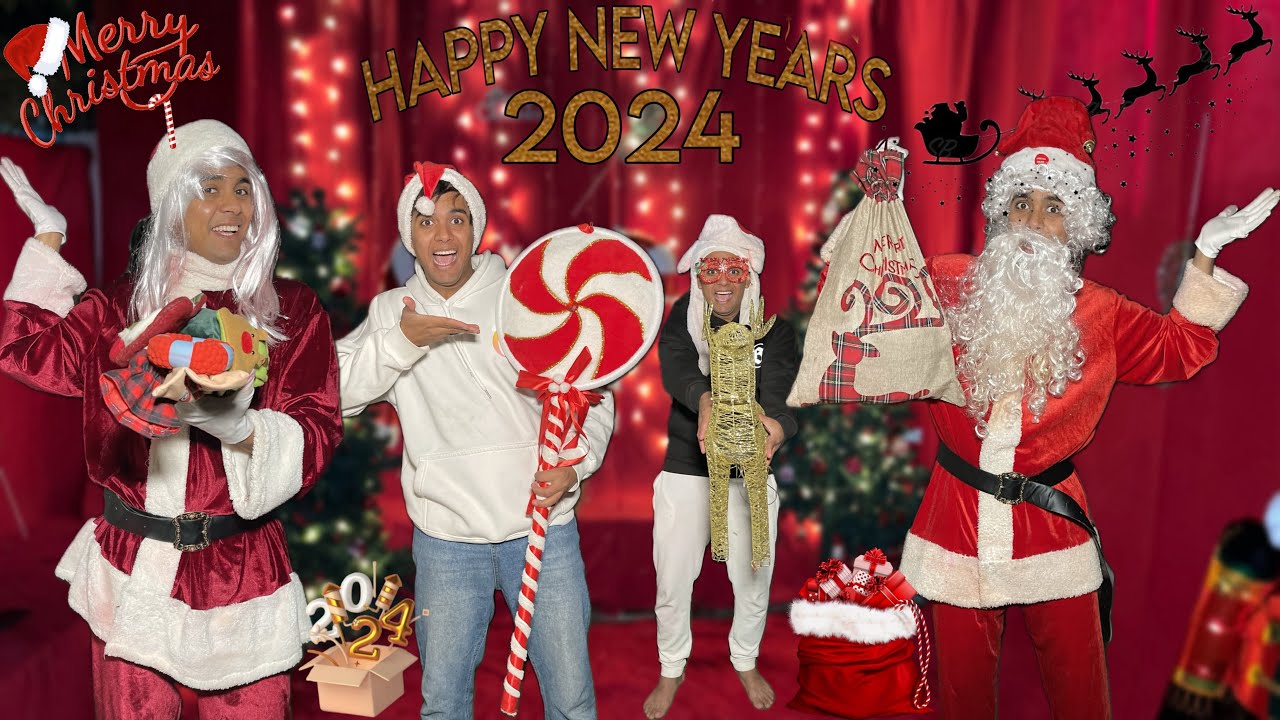 لما تروح انت واخواتك بيت بابا نويل 🎅😂 /Bassem Otaka / اوتاكا