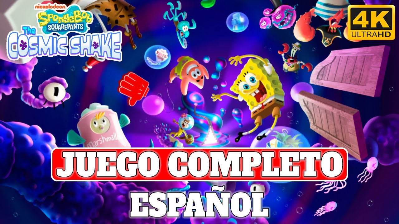 Bob Esponja: The Cosmic Shake | Juego Completo en Español - PC Ultra 4K 60FPS