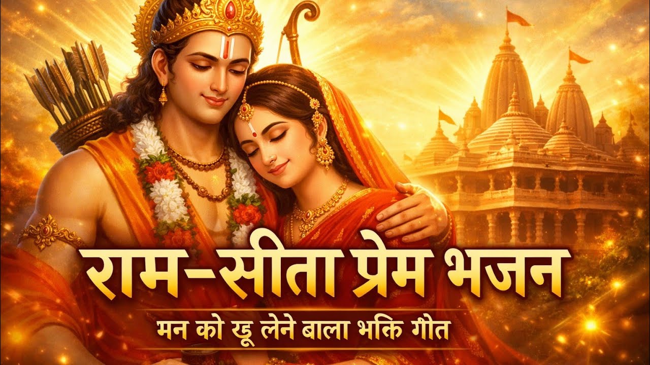 राम–सीता प्रेम भजन | Heart Touching Ram Sita Hindi  New Song | Morning Bhajan