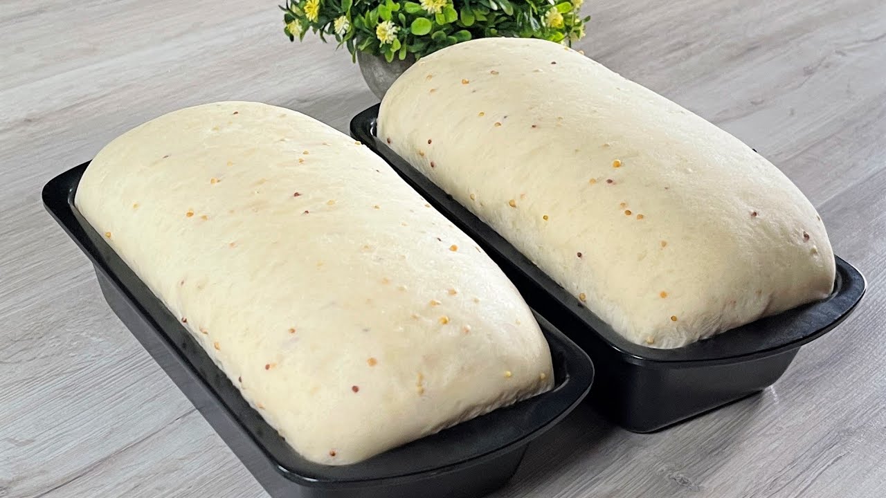 Просто добавьте горчицу в муку и хлеб готов. Новый рецепт вкусного хлеба.