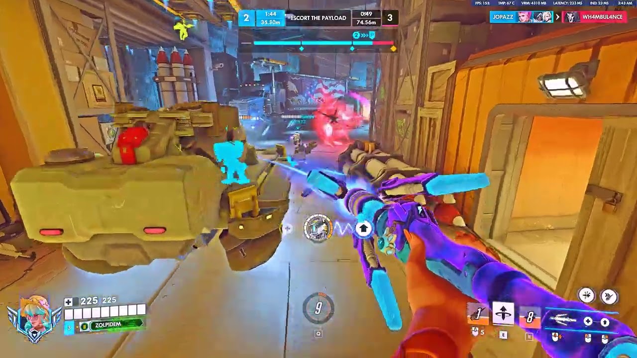3,000+ hours on mercy, no sleep and a bunch of cough medicine
