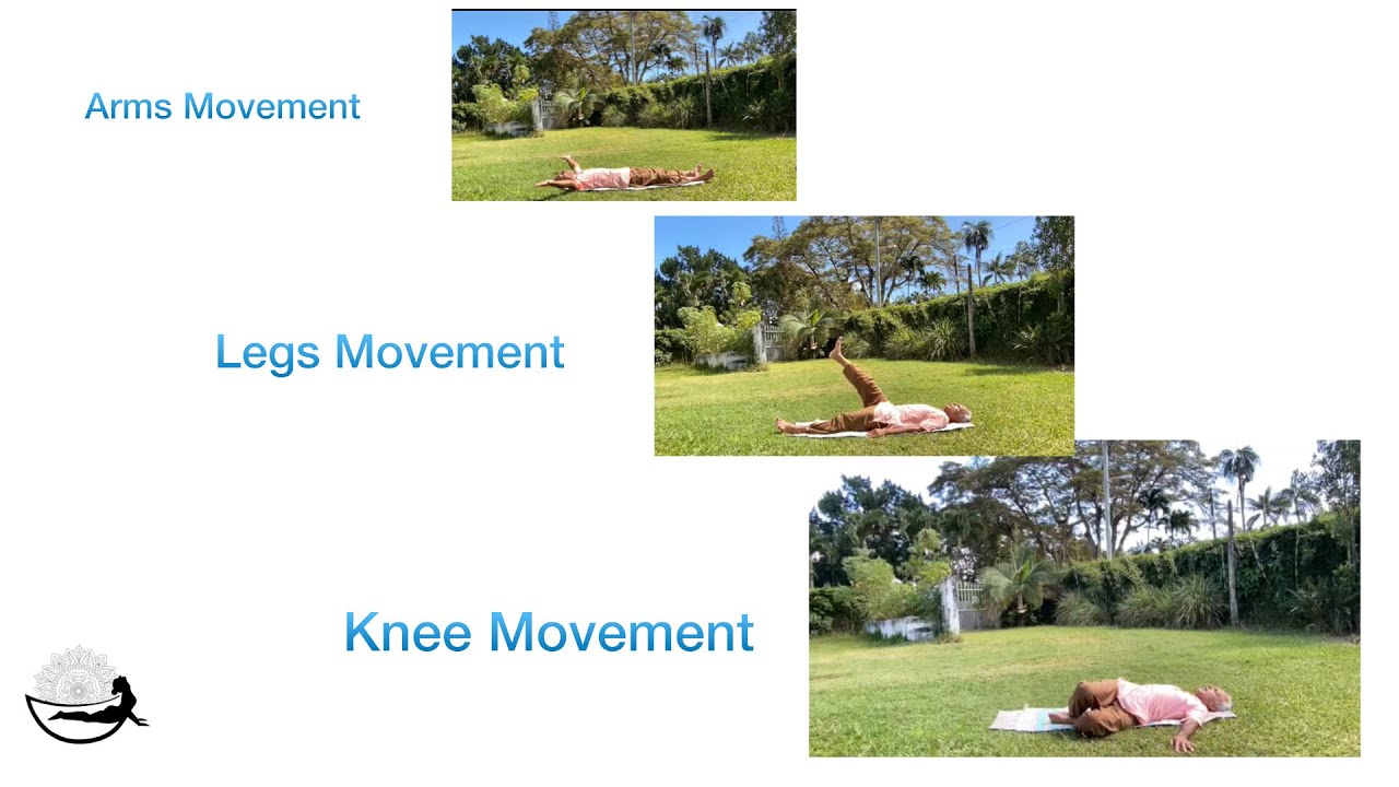 Arms Legs & Knee Movements / Pawanmuktasana Series / Yoga therapy for limbs / Movement of Prana.