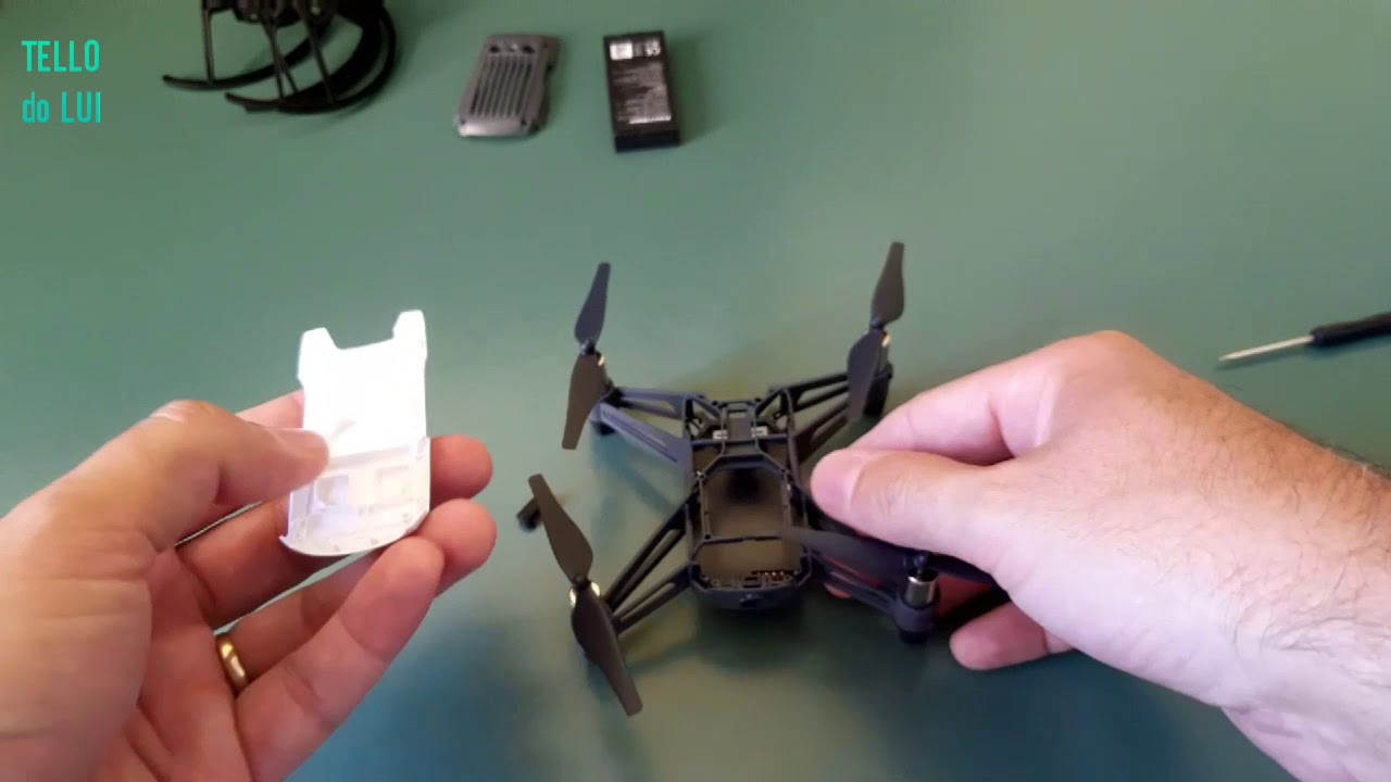 Destravando câmera drone TELLO.