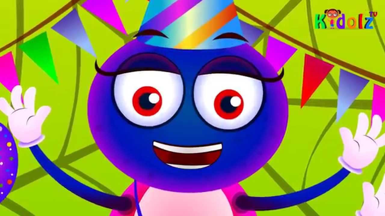 Incy Wincy Spider -Nursery Rhyme With Lyrics-Itsy Bitsy Spider