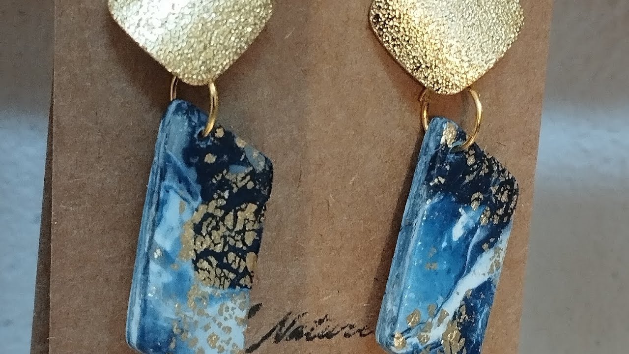 comment créer des boucles d'oreilles en argile polymère