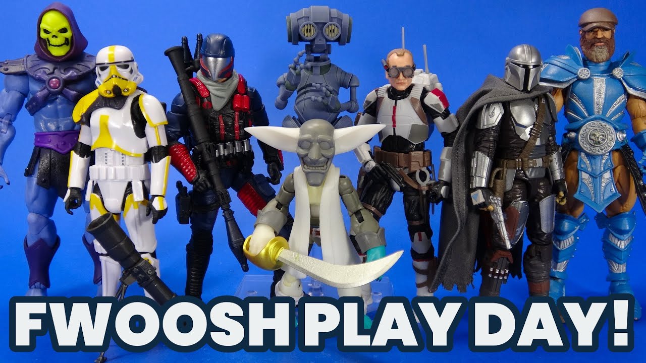 Fwoosh Play Day! Customs, 3D Prints, Third Party, and Official Items for a 6-inch Display 11/09/21