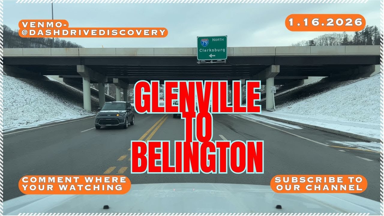 Glenville to Belington WV Drive 🚗 | Small Town Appalachia, Back Roads & Mountain Scenery