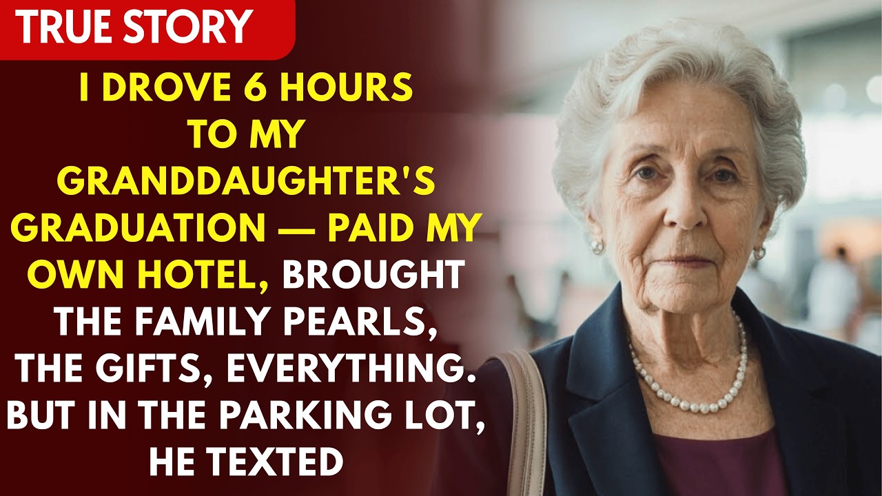 I Drove Six Hours To My Granddaughter's Graduation — Paid My Own Hotel, Brought My Mother's Pearl...