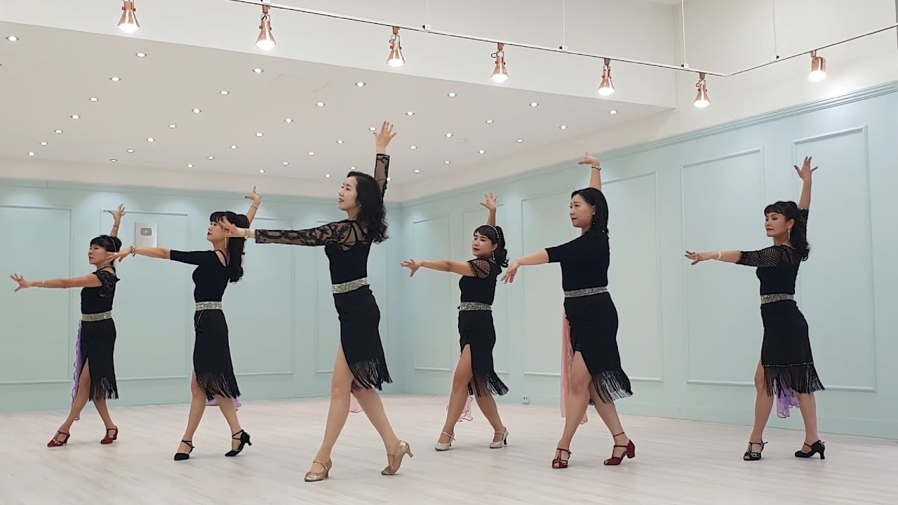 홀로 가는 길(The way alone) Line Dance 초급 룸바