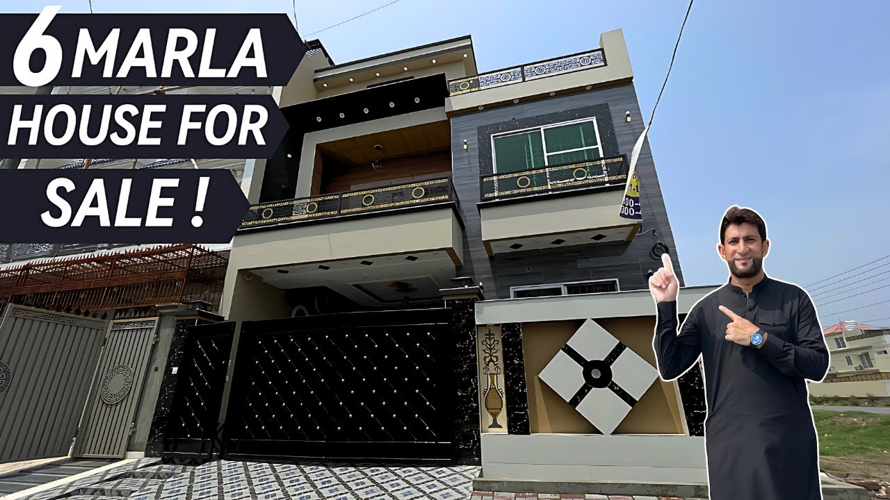 6 Marla Modern House For Sale in Lahore | Al Rehman Garden Phase 2