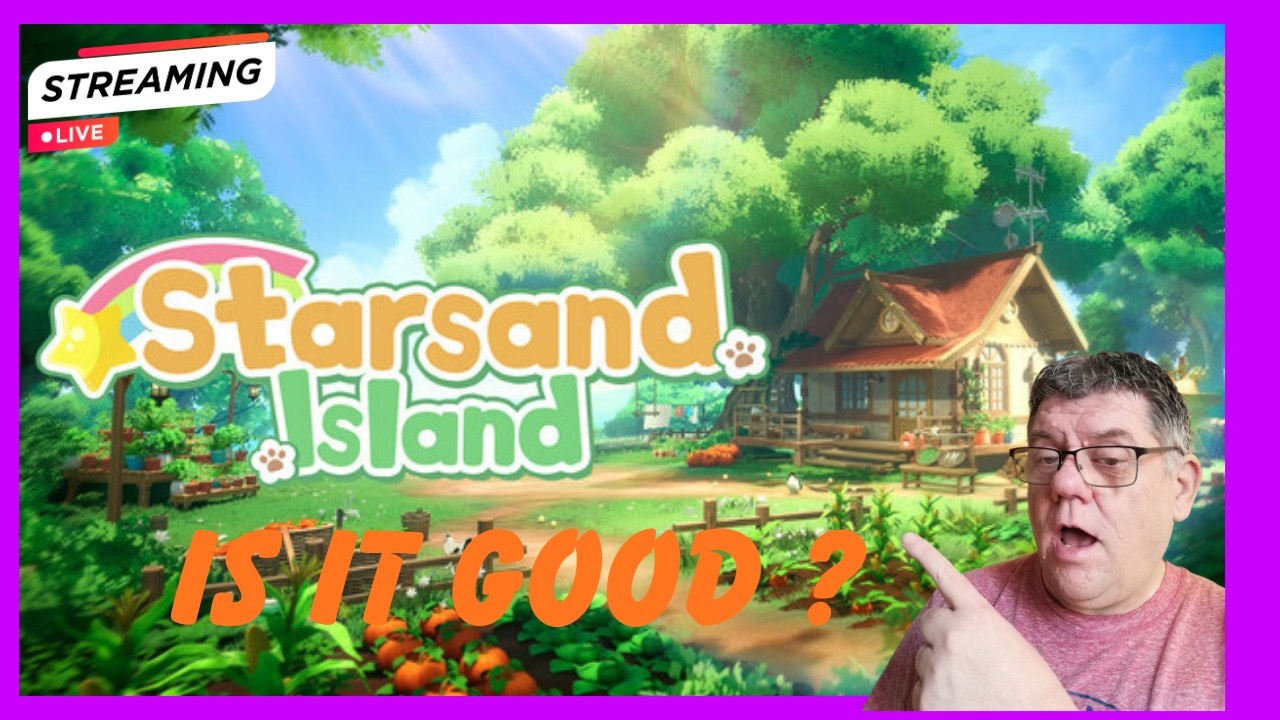 Grandpa Explores the Moonlit Forest | Starsand Island Gameplay 🌴