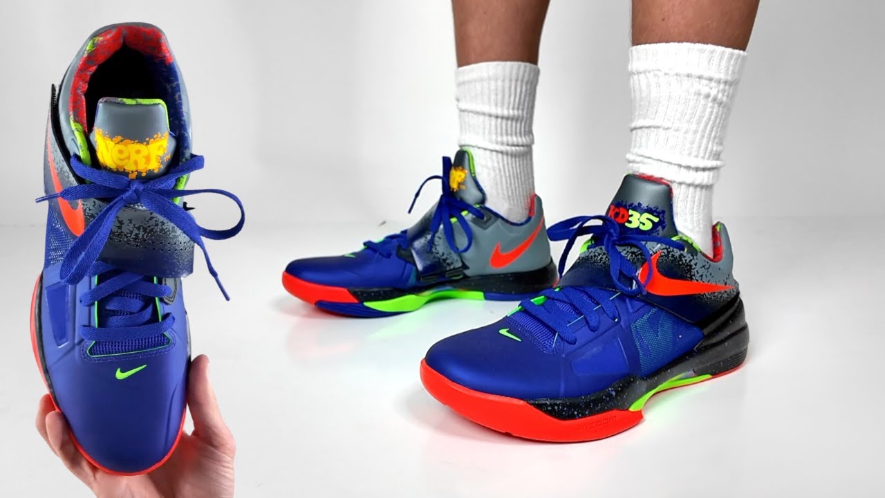 Nike Kd4 'Nerf' Review, On-Feet Look and Unboxing