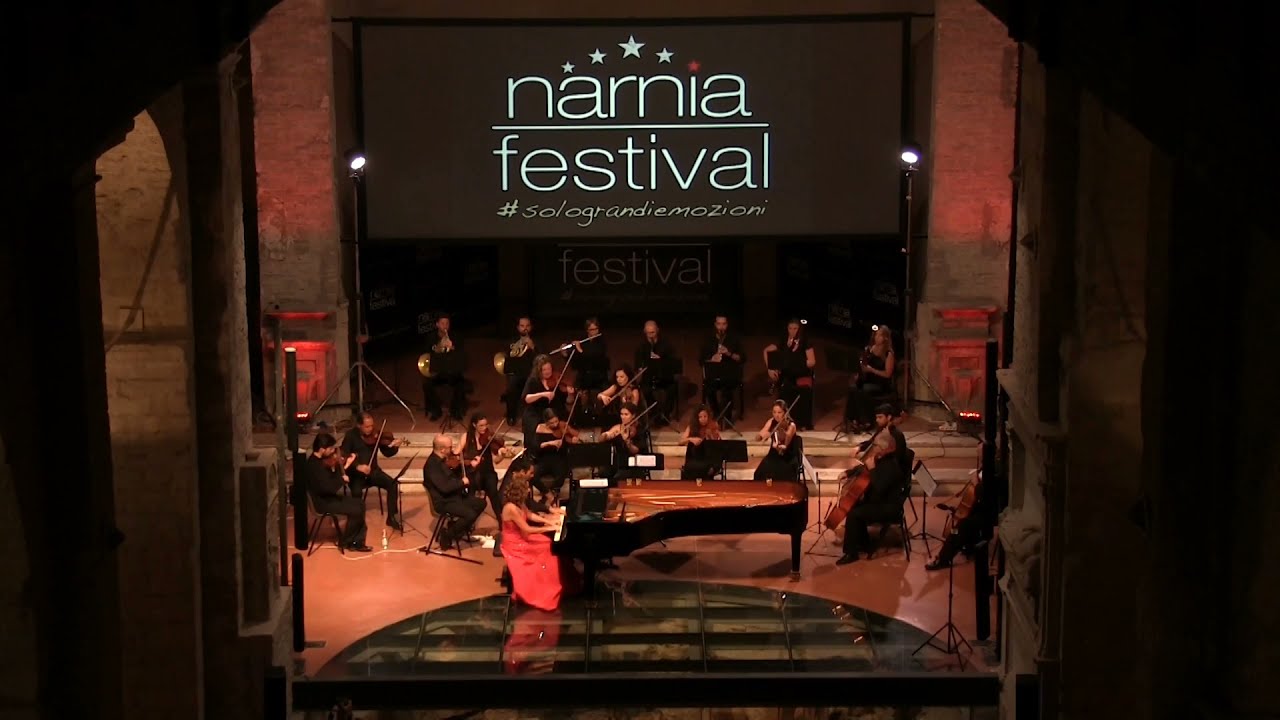 Mozart: Rondò Alla Turca per pianoforte a 4 mani e orchestra. Lorenzo Porzio e Cristiana Pegoraro.