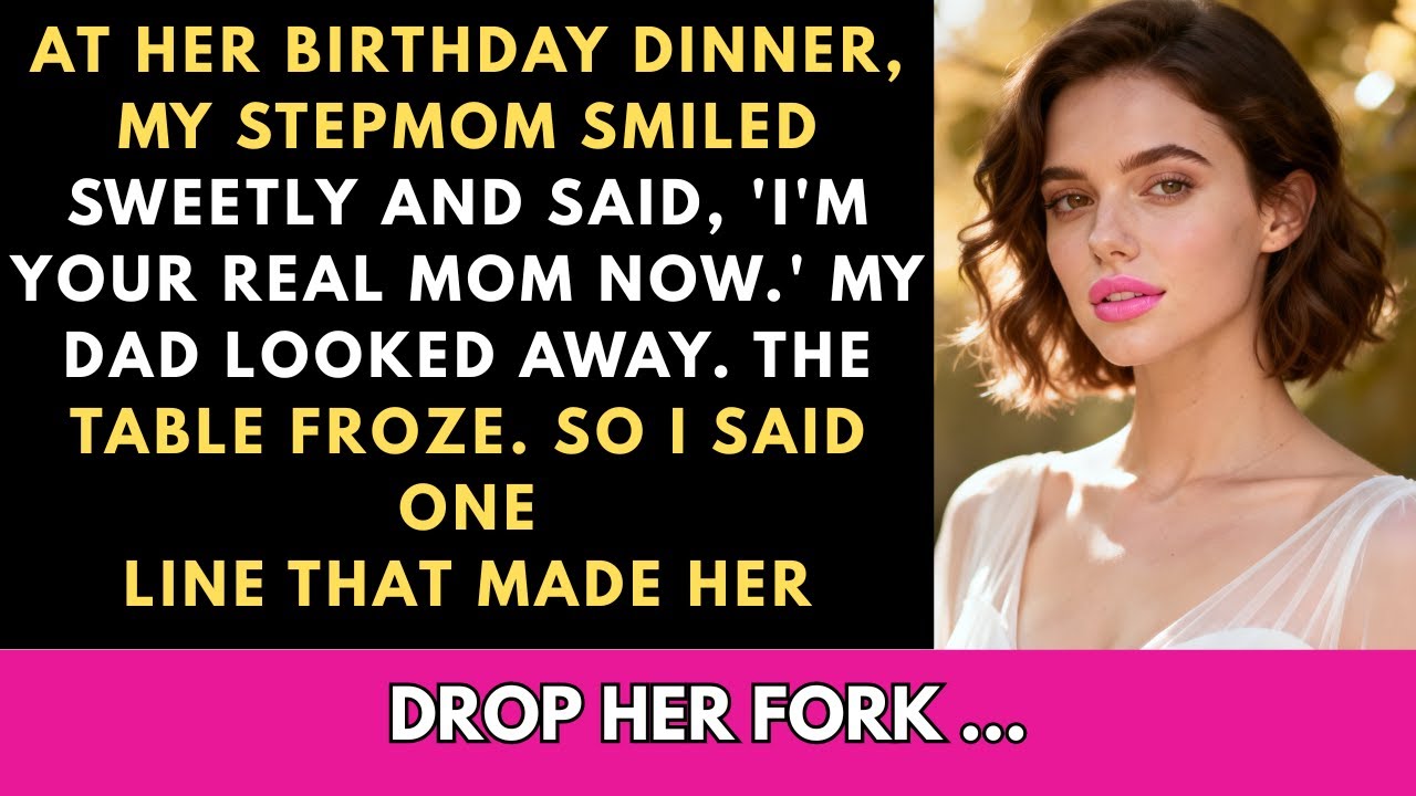 At Her Birthday Dinner, My Stepmom Tried to Replace My Mom—So I Gave Her a Public Lesson