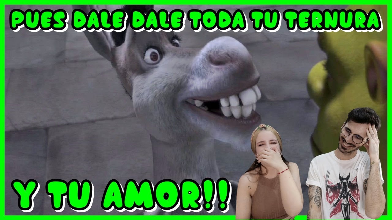 ESPAÑOLES REACCIONAN A DOBLAJE LATINO VS ESPAÑOL DE SHREK Y BURRO #SHREK #DOBLAJES