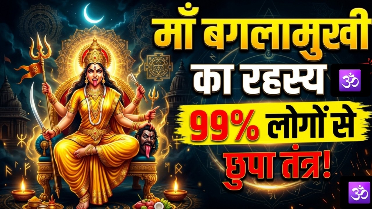 Baglamukhi Mata Ki Rahasyamayi Katha #hindumythology #indianspirituality