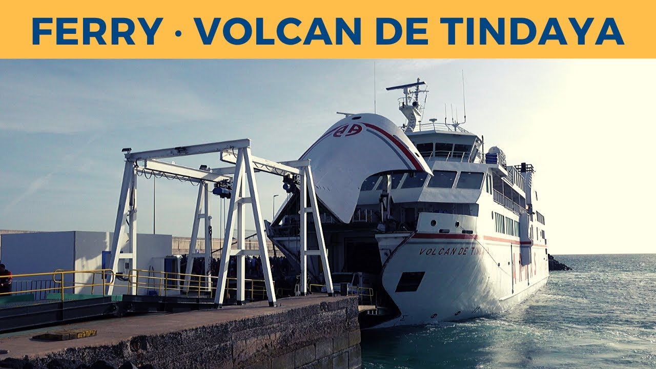 Passage on ferry VOLCAN DE TINDAYA, Corralejo - Playa Blanca (Armas)