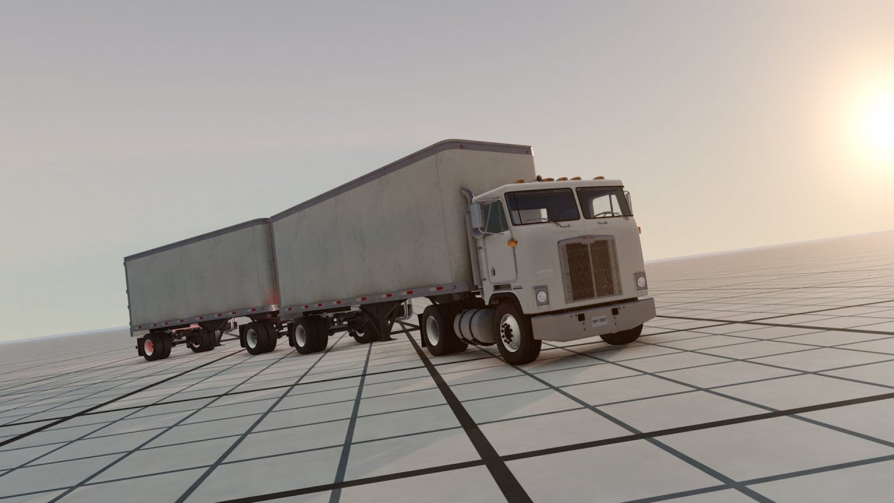 How to put multiple trailers on T-Sires In BeamNG drive (Reupload)