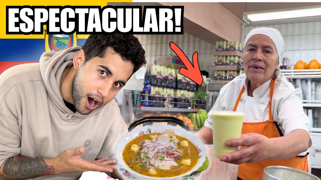 NO ESPERABA ESTO DE LA COMIDA ECUATORIANA&hellip; 😳🇪🇨