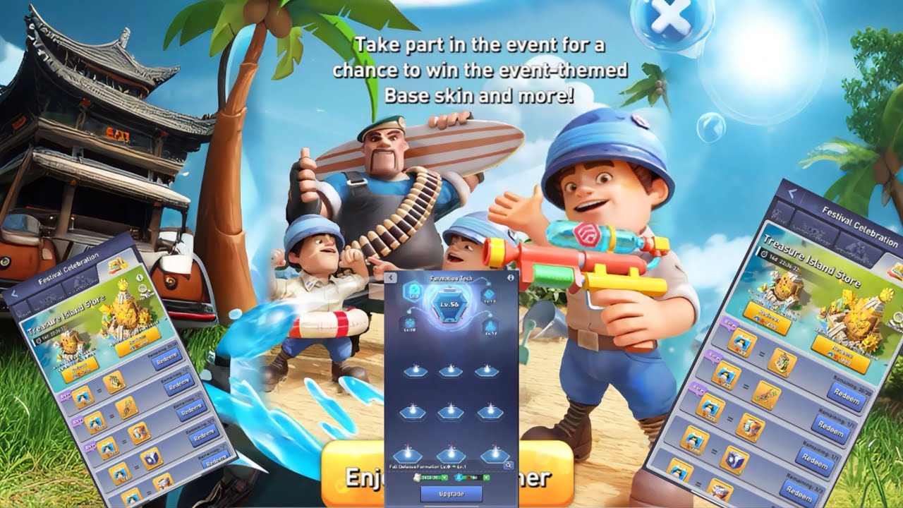 TOPWAR: The Summer Carnival - EVERYTHING you need to KNOW | the NEW Full Defense Formation