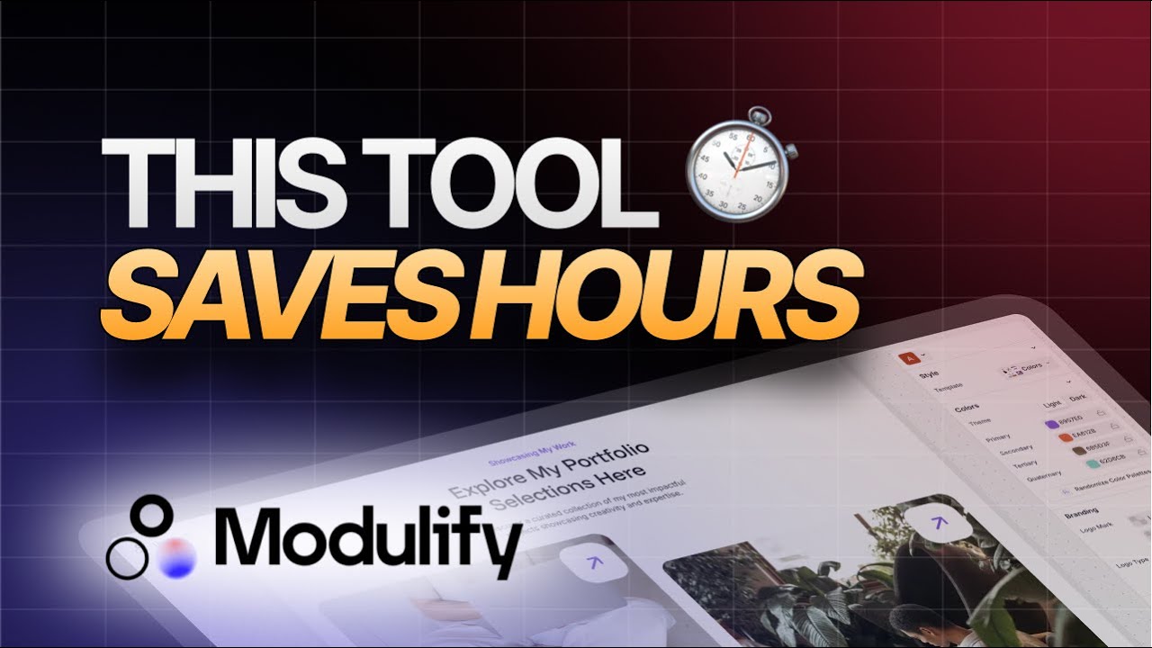Design Faster with Modulify &ndash; UI/UX Power Tool for Webflow! 🚀