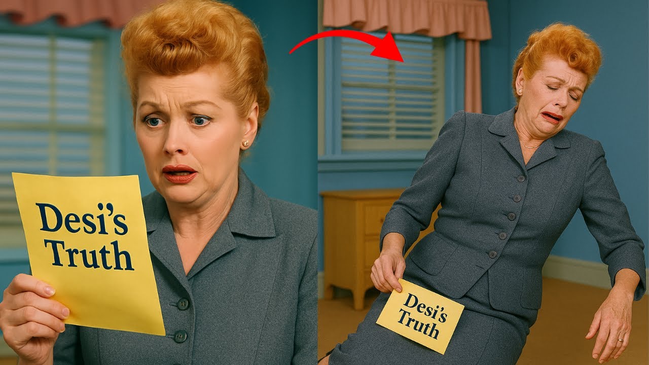 “The Night Lucille Ball Discovered Desi Arnaz’s Truth — She Collapsed After His Confession”