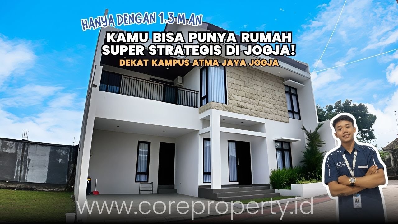 SUPER STRATEGIS DEKAT PUSAT KOTA JOGJA MULAI 1,3 M AN SAJA!!!
