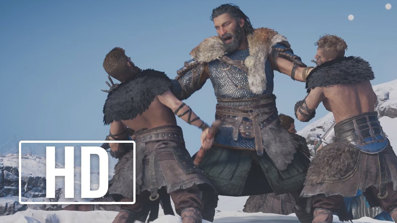 Meeting Halfdan Ragnarsson (Assassin's Creed Valhalla) HD