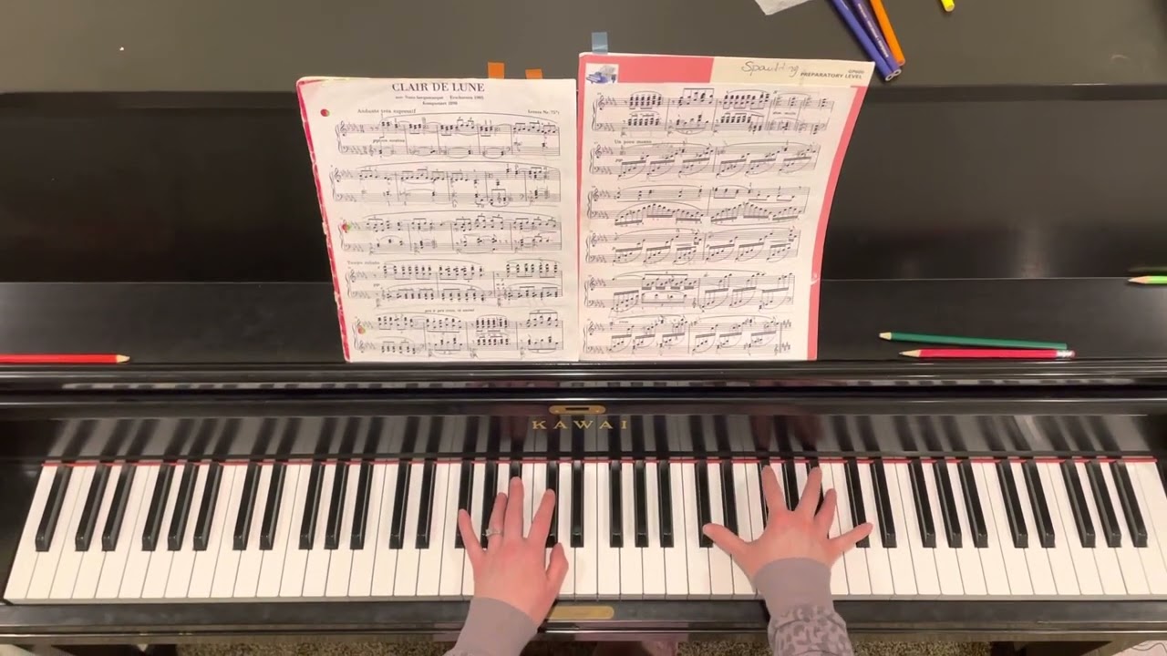 Right Hand Clair De Lune pg. 1-2