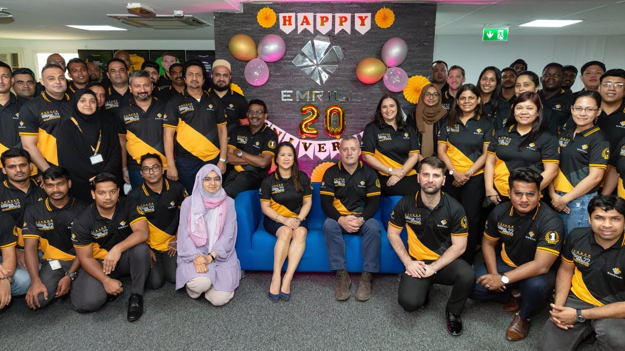 Emrill 20 Years of Service Excellence video