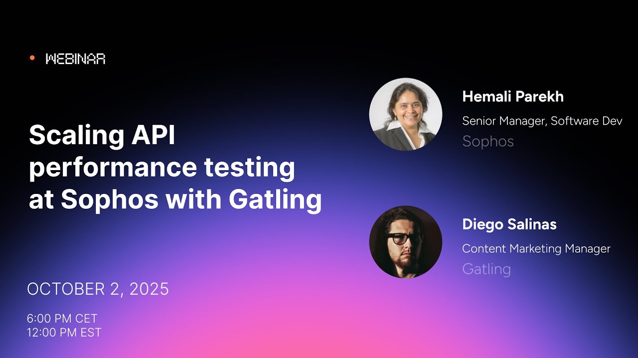 Scaling API performance testing at Sophos