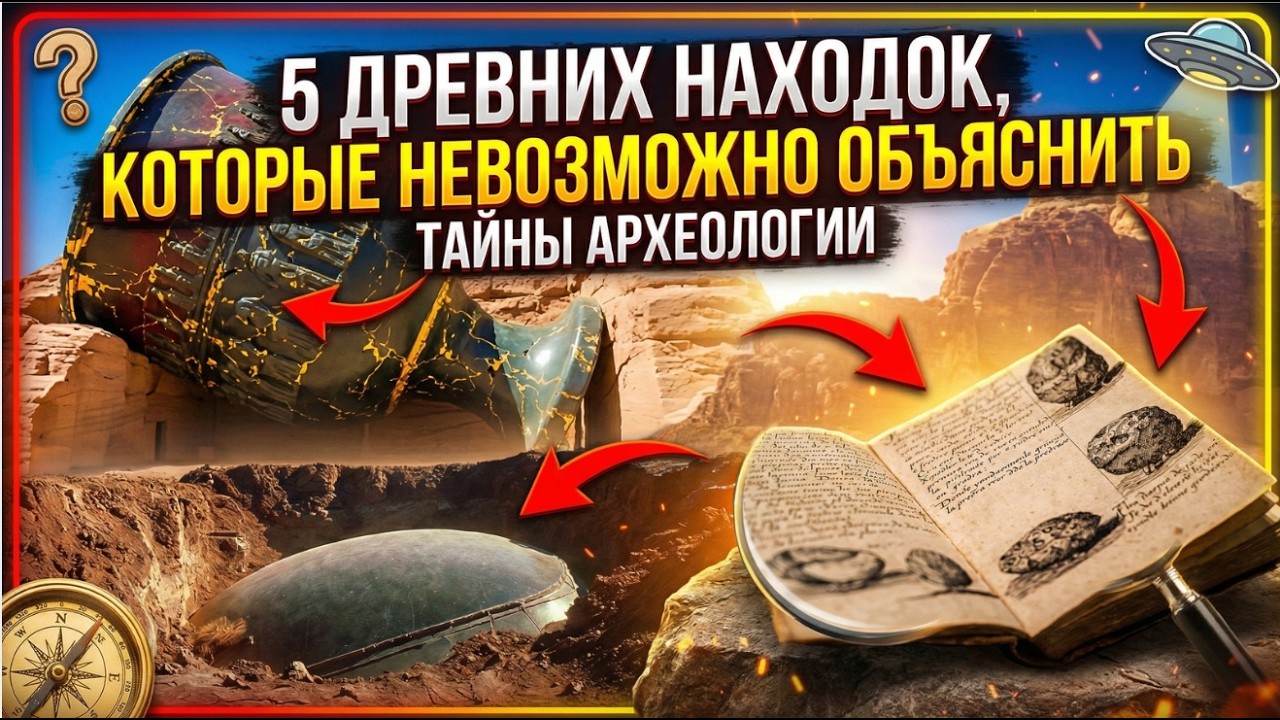 5 Древних Находок, Которые Невозможно Объяснить