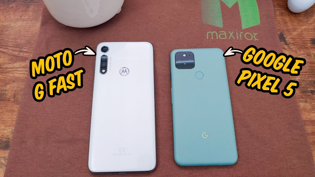 *CAN THE G FAST KEEP UP?* Google Pixel 5 vs Moto G Fast!