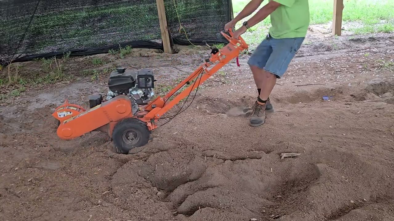 Stump grinding