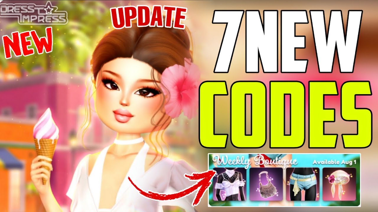 *НОВОЕ ОБНОВЛЕНИЕ* ВСЕ РАБОЧИЕ КОДЫ ДЛЯ DRESS TO IMPRESS В АВГУСТЕ 2026! КОДЫ ROBLOX DTI