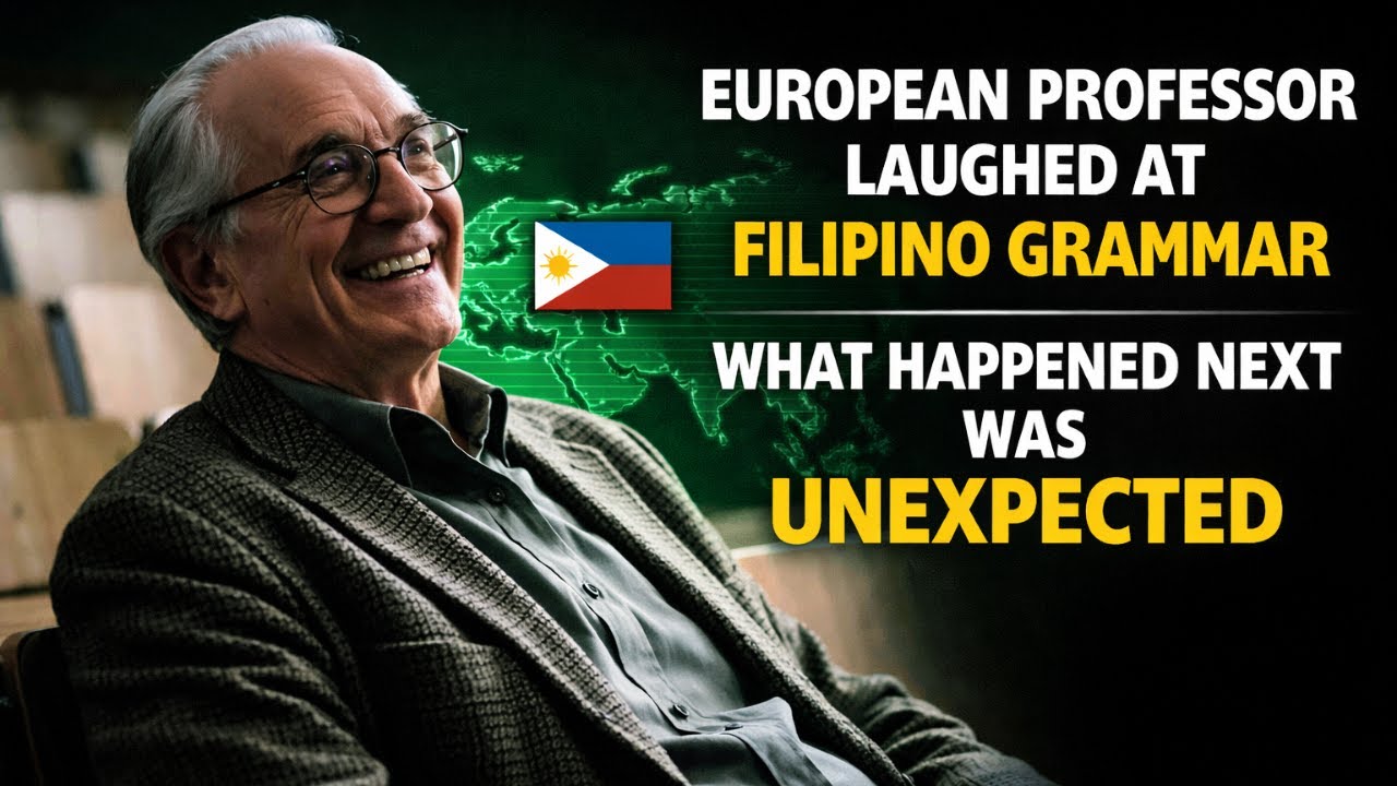 A European Professor Laughed at Filipino 🇵🇭 Grammar — Linguists Intervened