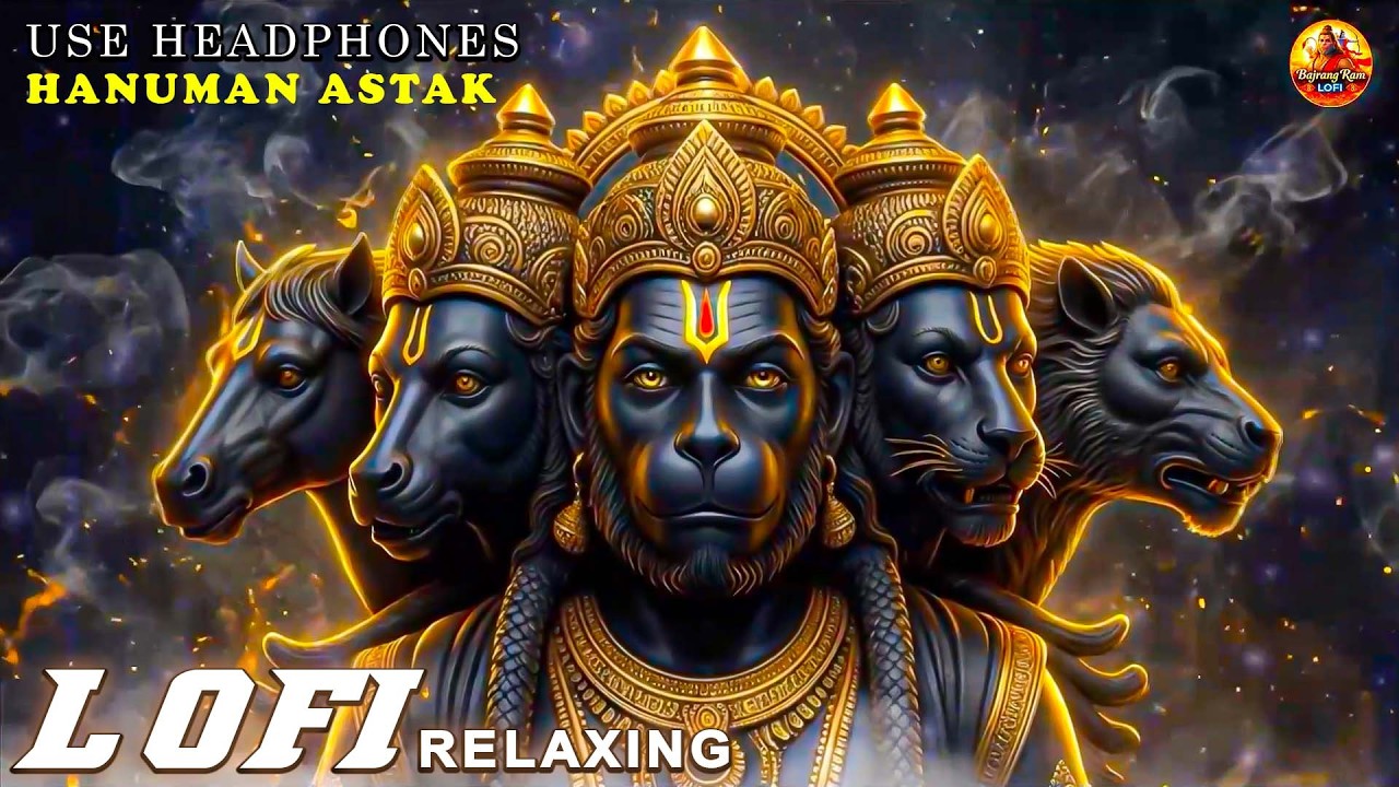 हनुमान अष्टक (LOFI) | Hanuman Ashtak Lofi | Sankat Mochan Hanuman | Calm & Peaceful Bhajan