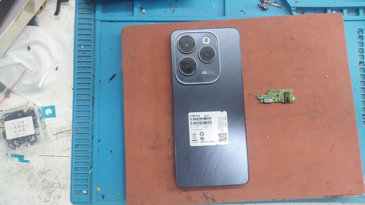 Como trocar o conector de carga do Infinix Hot 40 / Hot 40 PRO..