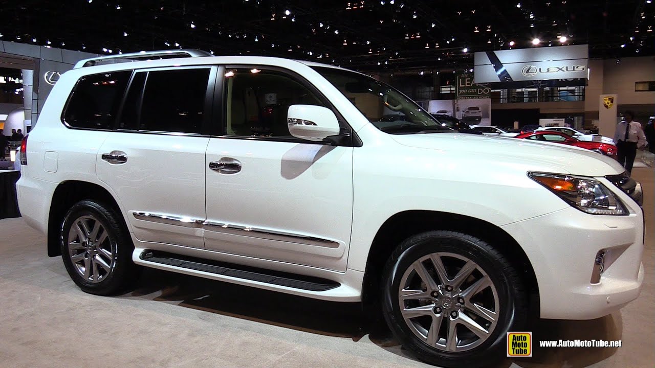 2015 Lexus LX570 - Exterior and Interior Walkaround - 2015 Chicago Auto Show