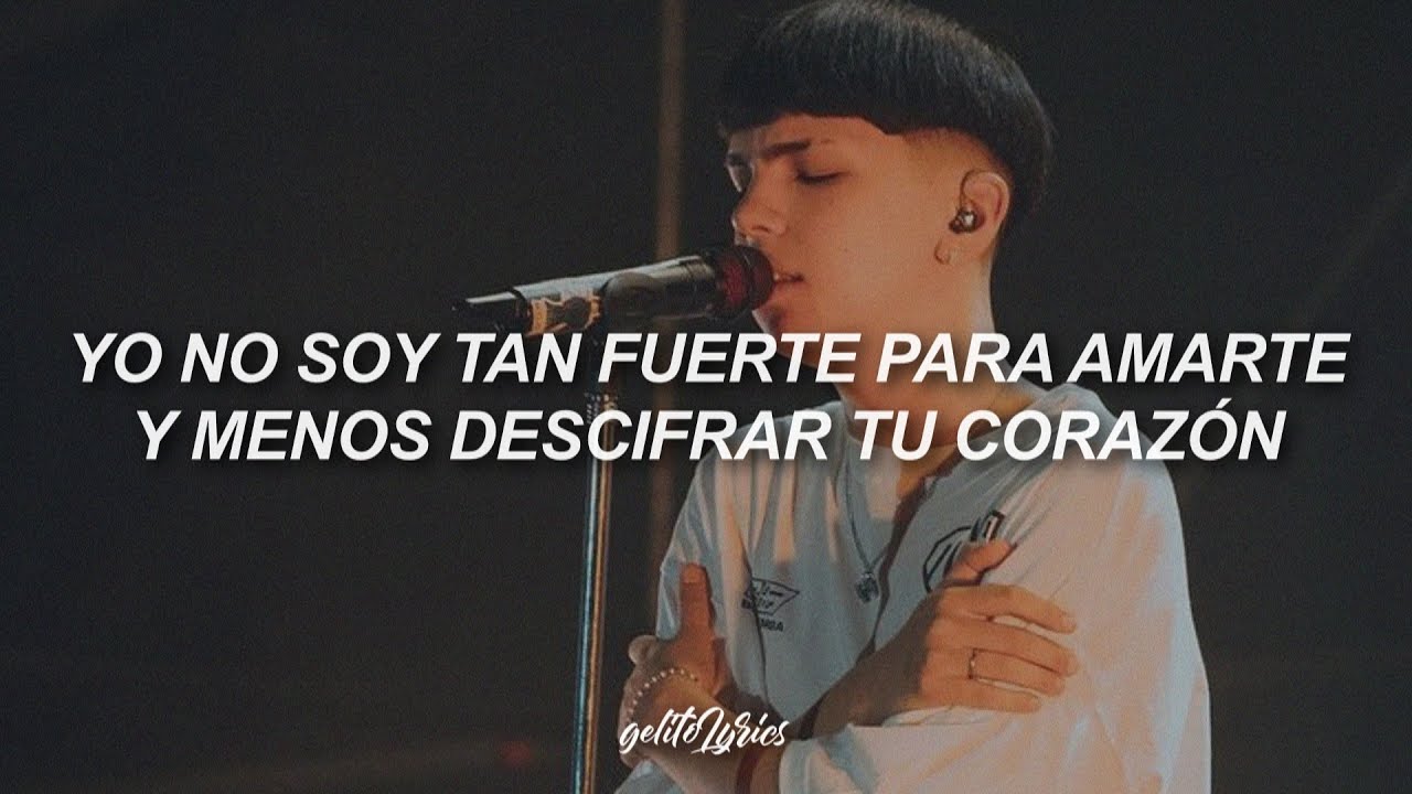 MILO J, Bizarrap - No Soy Eterno (Letra)